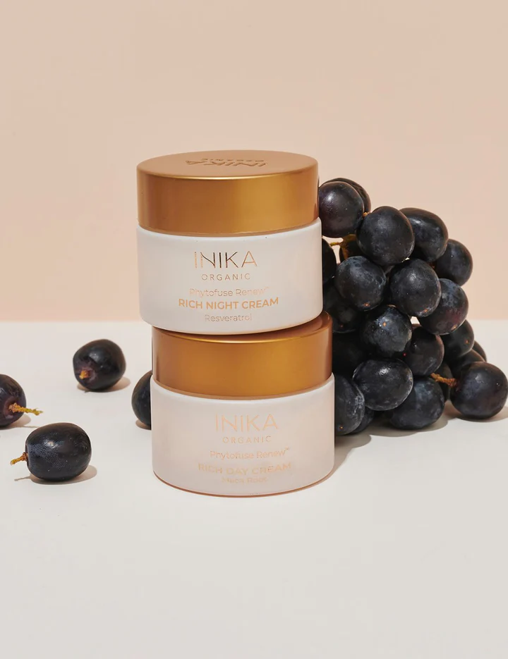 inika organic phytofuse renew rich night cream