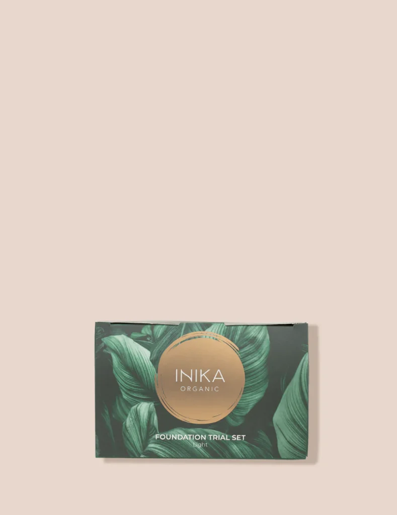 inika organic foundation trial set