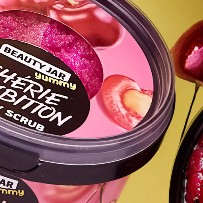 beauty jar yummy chÉrie ambition renewing body scrub