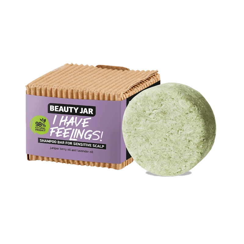 beauty jar i have feelings! shampoo bar for sensitive scalp 65g