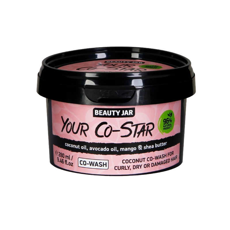 beauty jar your co star coconut co wash for curly, dry or damaged hair 280ml