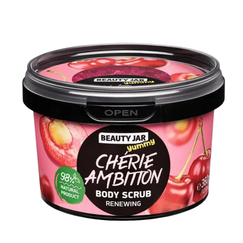 beauty jar yummy chÉrie ambition renewing body scrub 360g