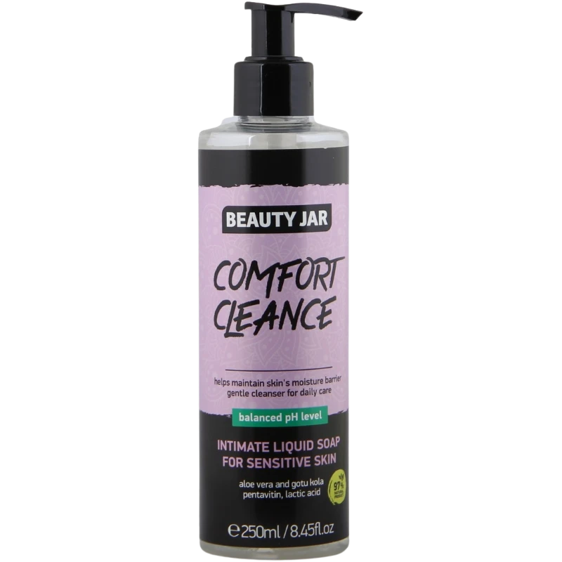 beauty jar comfort cleanse intimate liquid soap 250ml