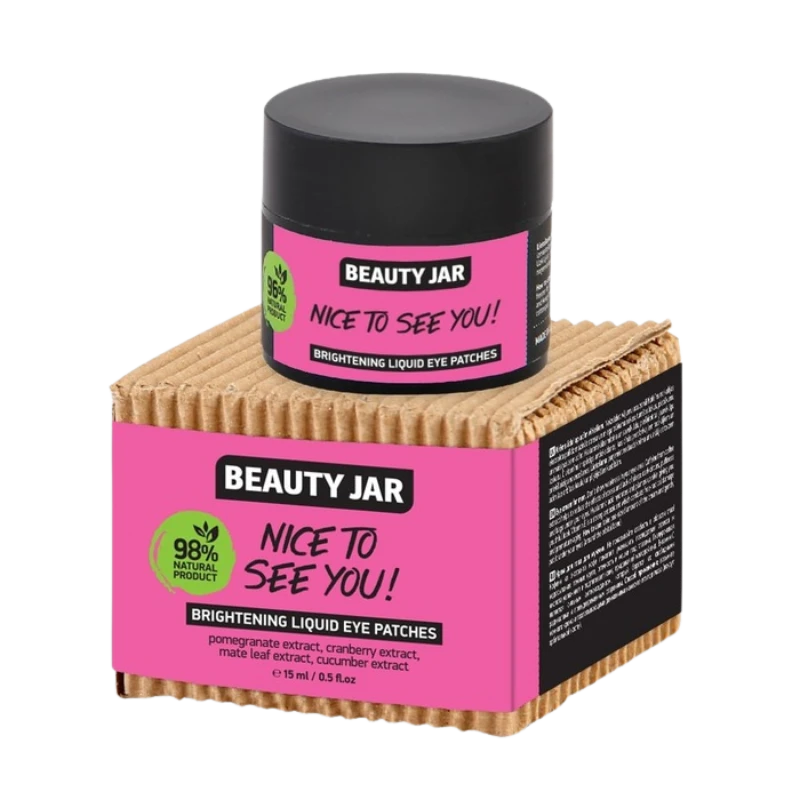 beauty jar nice to see you brightening liquid eye patches 15ml