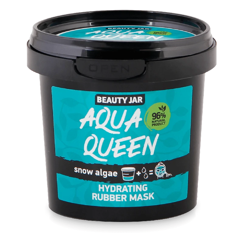 beauty jar aqua queen hydrating rubber mask 20g