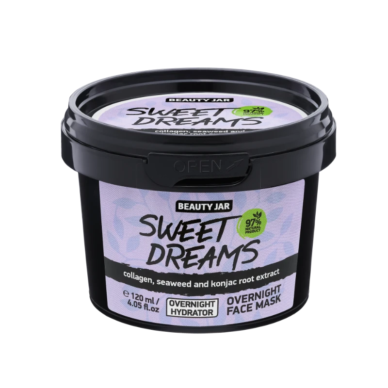 beauty jar sweet dreams overnight face mask 120ml