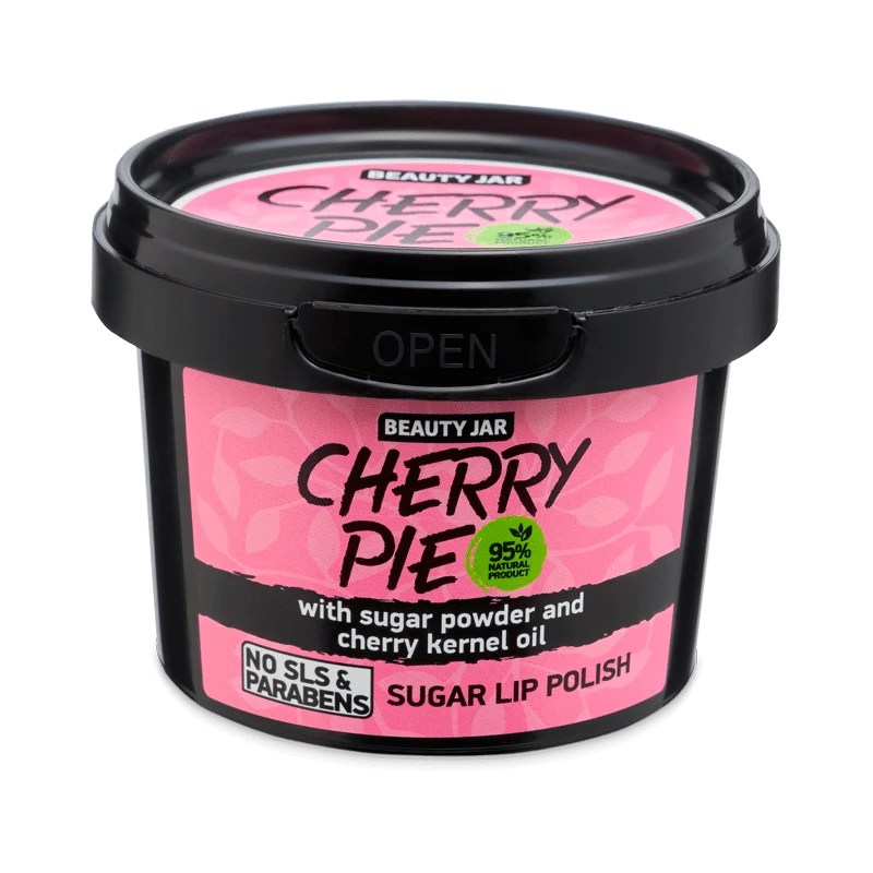 beauty jar cherry pie sugar lip polish 120g