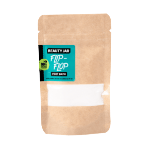 beauty jar flip flop foot bath 60g