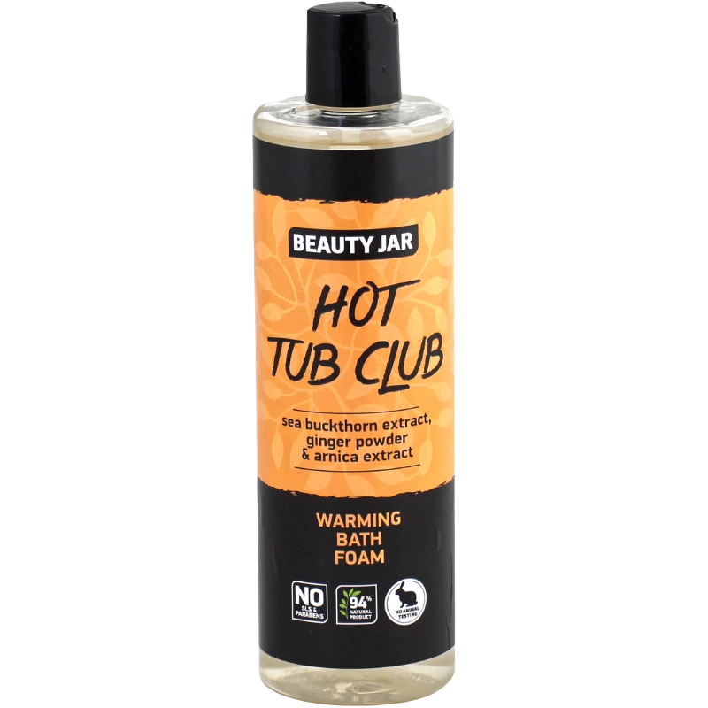 beauty jar hot tub club warming bath foam 400ml