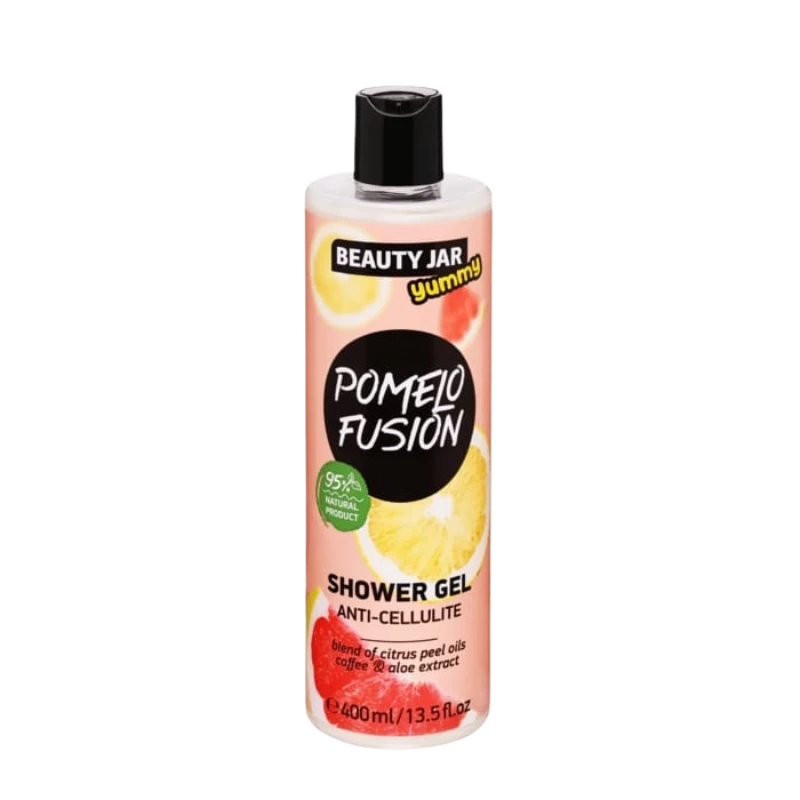 beauty jar yummy pomelo fusion anti cellulite shower gel 400ml