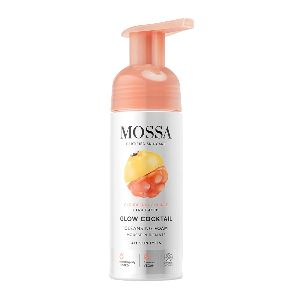 mossa glow cocktail cleansing foam 150ml