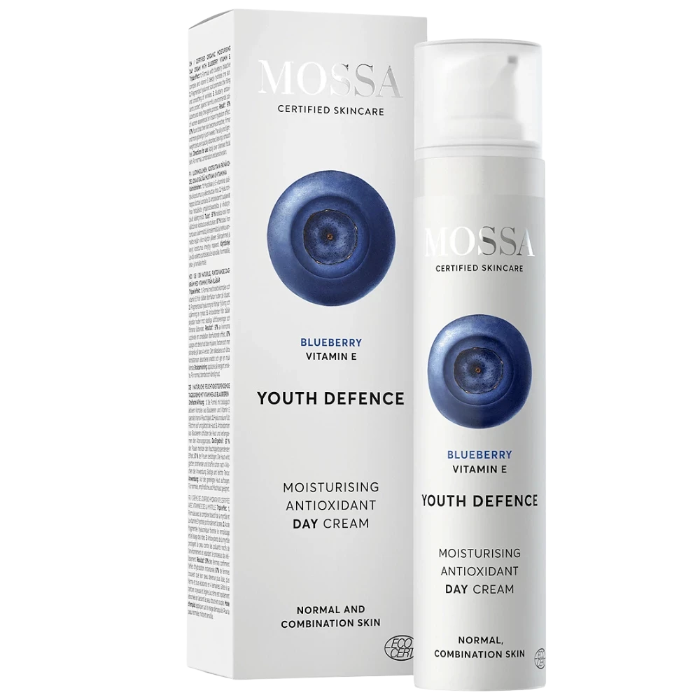 mossa youth defence moisturising antioxidant day cream 50ml