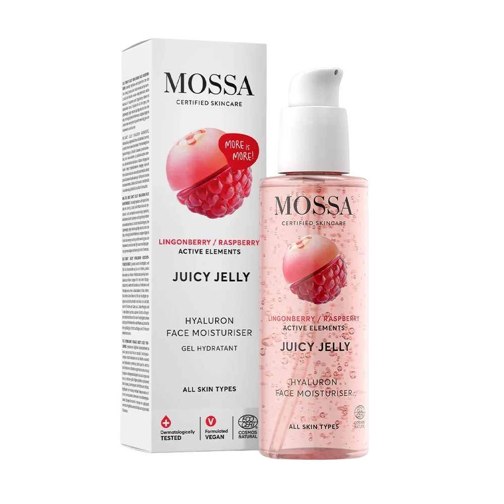 mossa youth defence juicy jelly hyaluron face moisturiser 100ml