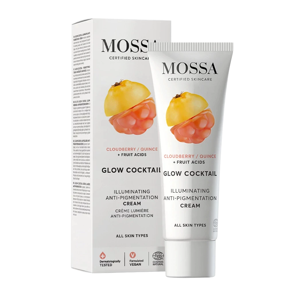 mossa glow cocktail illuminating anti pigmentation cream 50ml