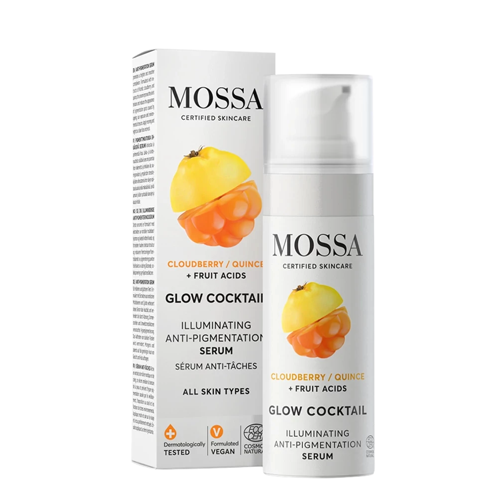 mossa glow cocktail illuminating anti pigmentation serum 25ml