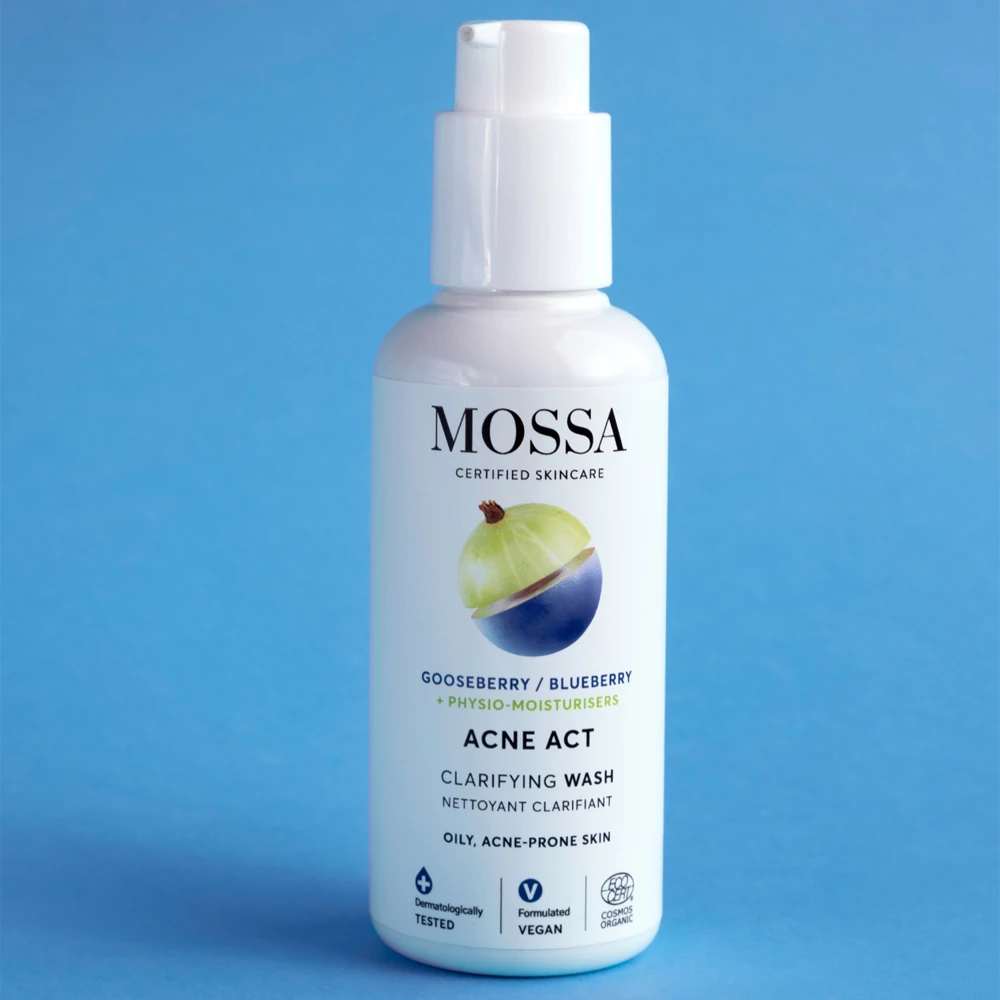 mossa acne act clarifying wash