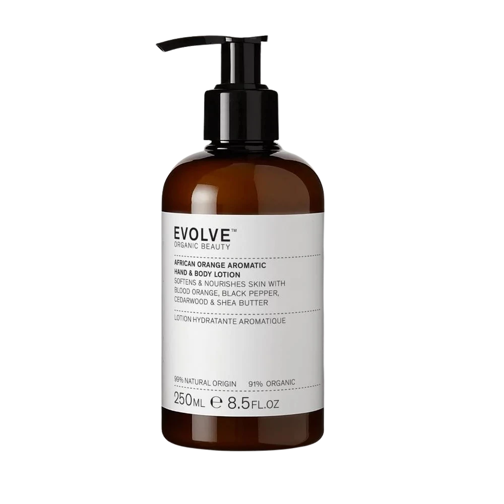 evolve african orange aromatic hand & body lotion 250ml