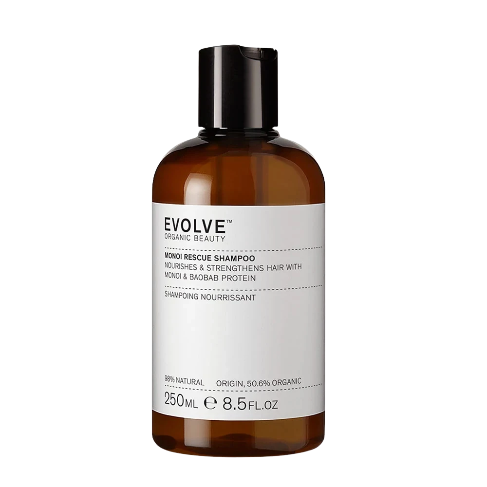 evolve monoi rescue shampoo 250ml