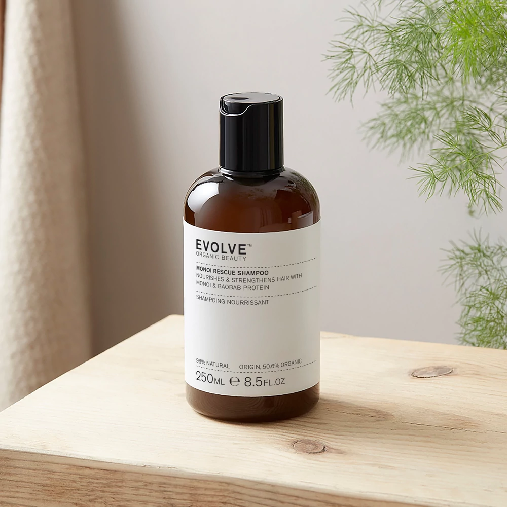 evolve monoi rescue shampoo