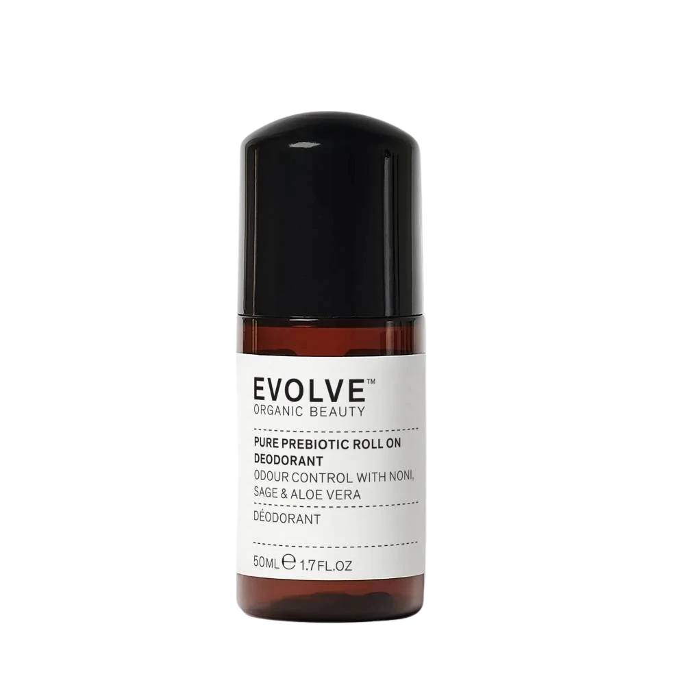 evolve pure prebiotic roll on deodorant 50ml