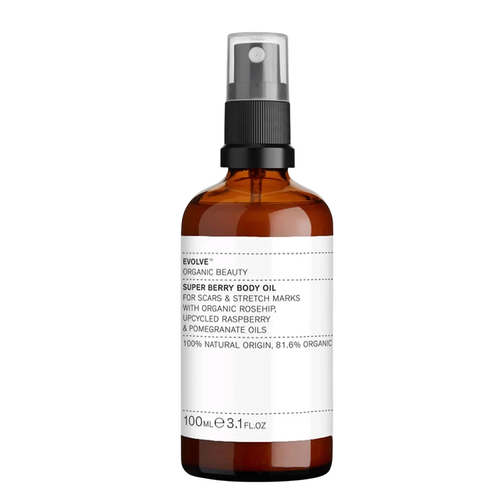 evolve super berry body oil 100ml