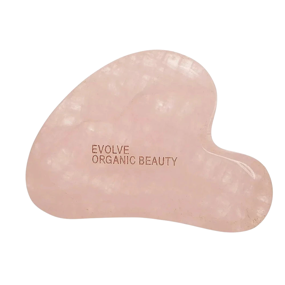 evolve rose quartz gua sha 1db