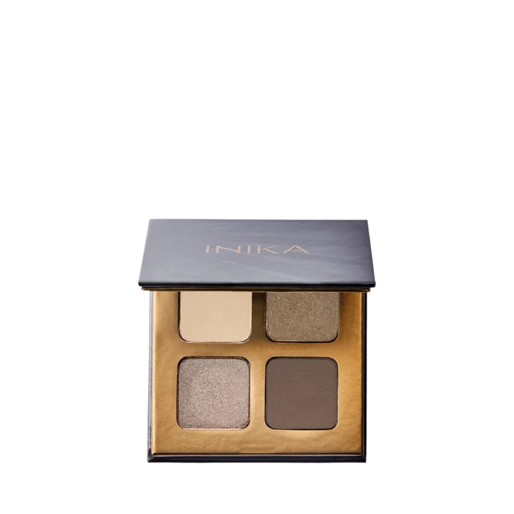 inika organic quad eyeshadow palette (wind) 8g