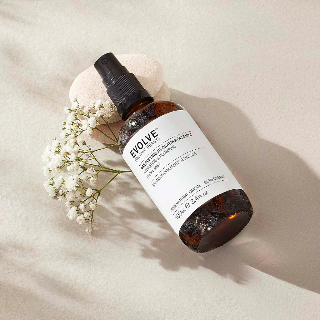 evolve age defying hydrating face mist