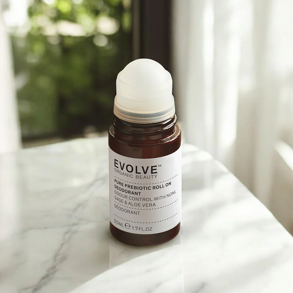 evolve pure prebiotic roll on deodorant