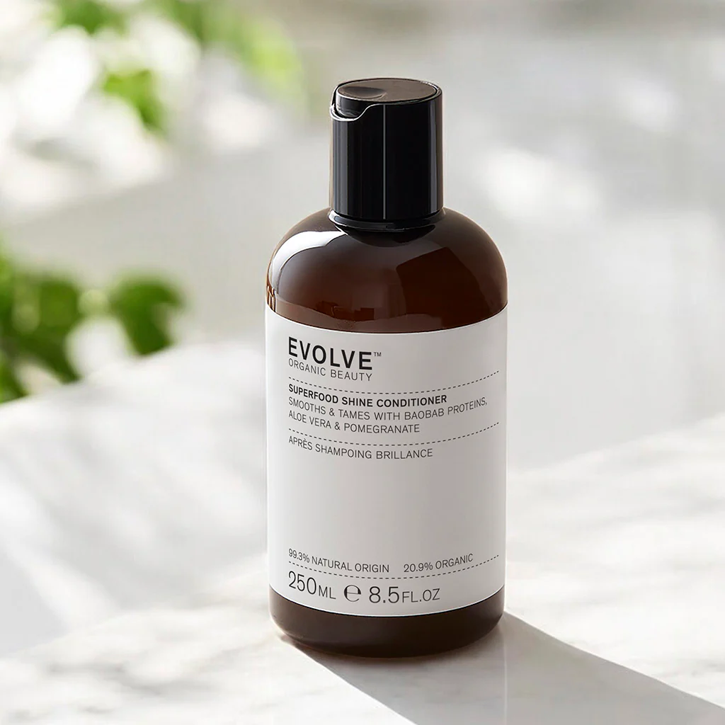 evolve superfood shine natural conditioner