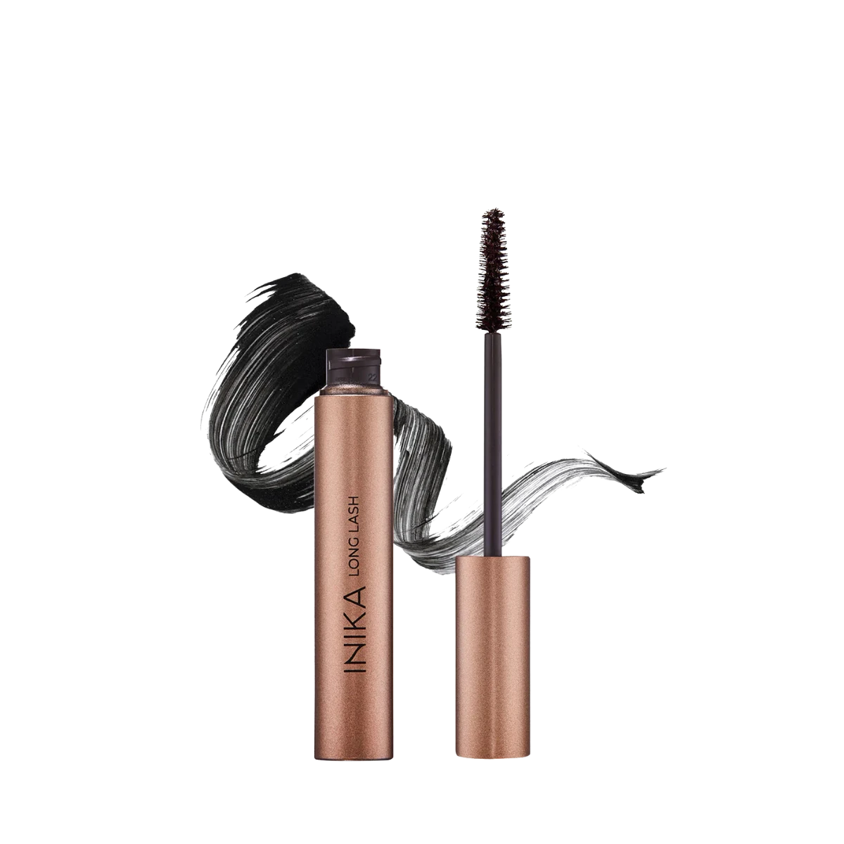 inika organic long lash mascara 8ml, black