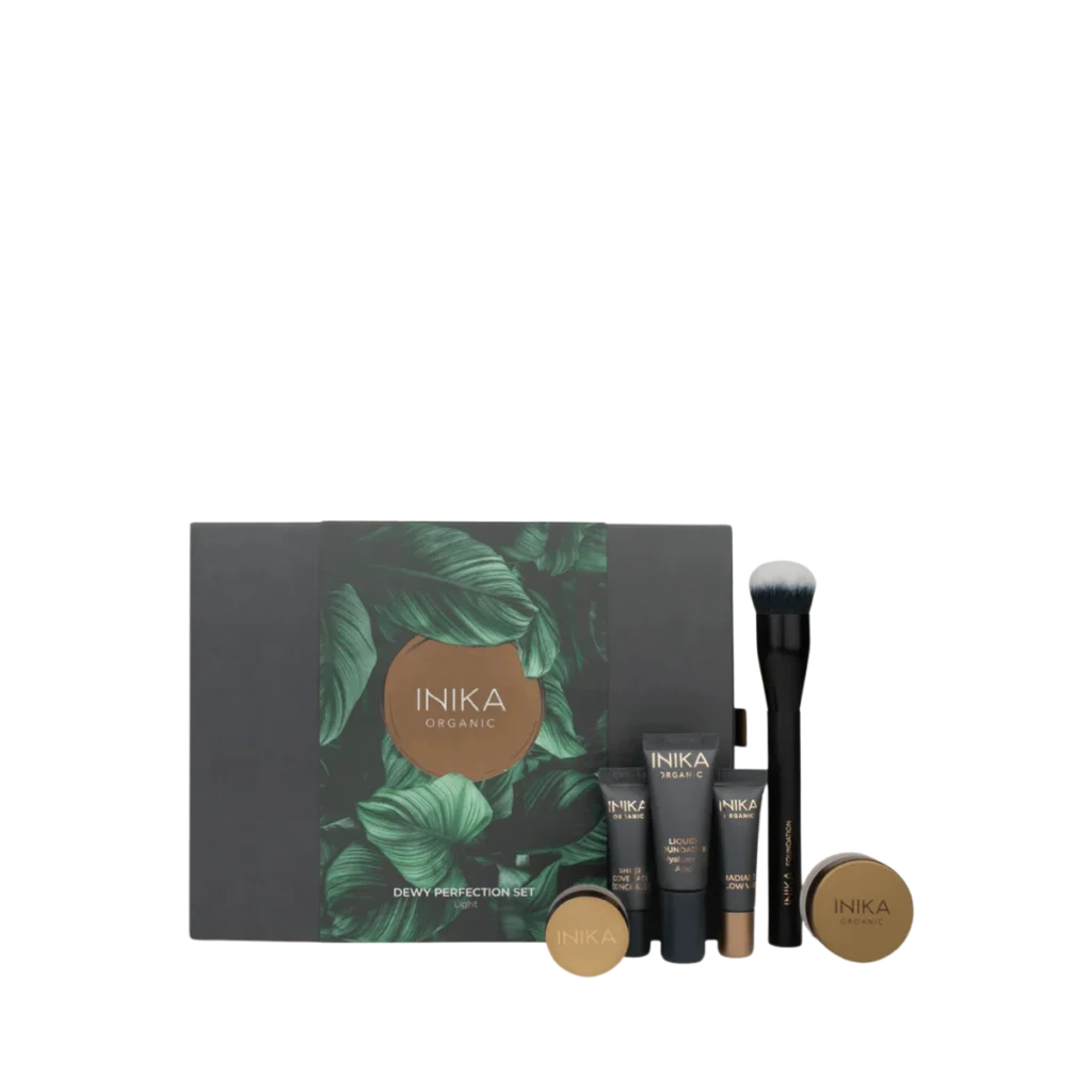 inika organic dewy perfection set light