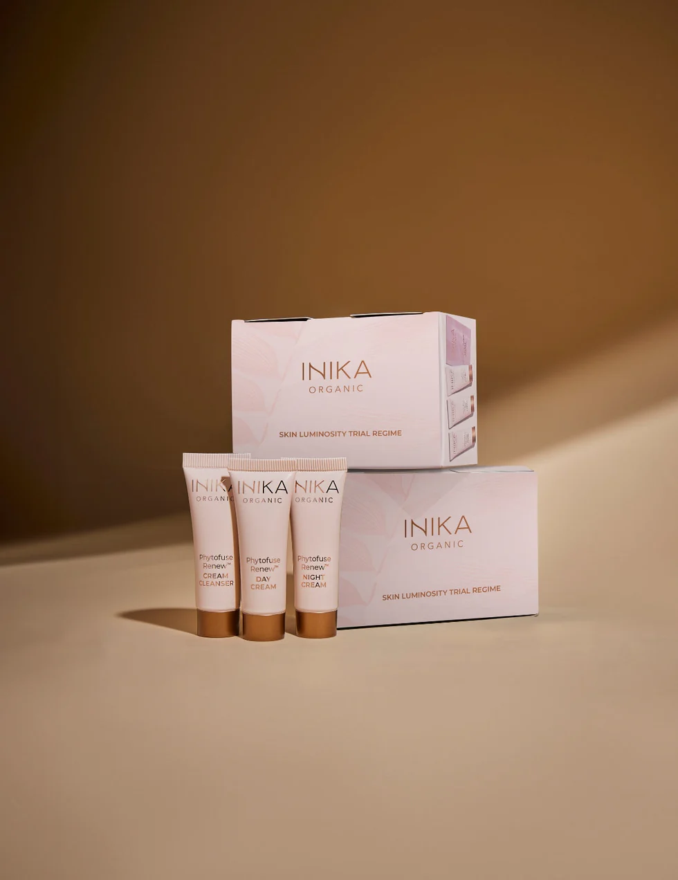 inika organic skincare luminosity trial kit