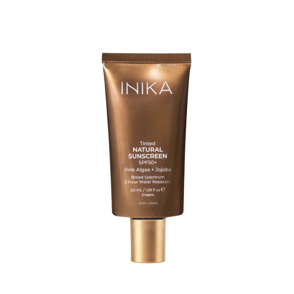 inika organic tinted natural sunscreen spf50+ 50ml