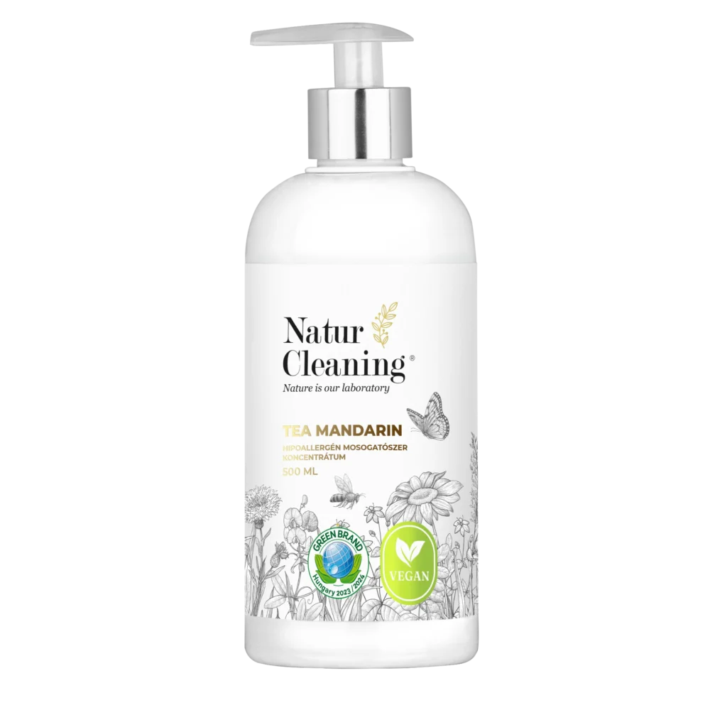 naturcleaning mosogatószer koncentrátum tea mandarin 500ml (pumpás)