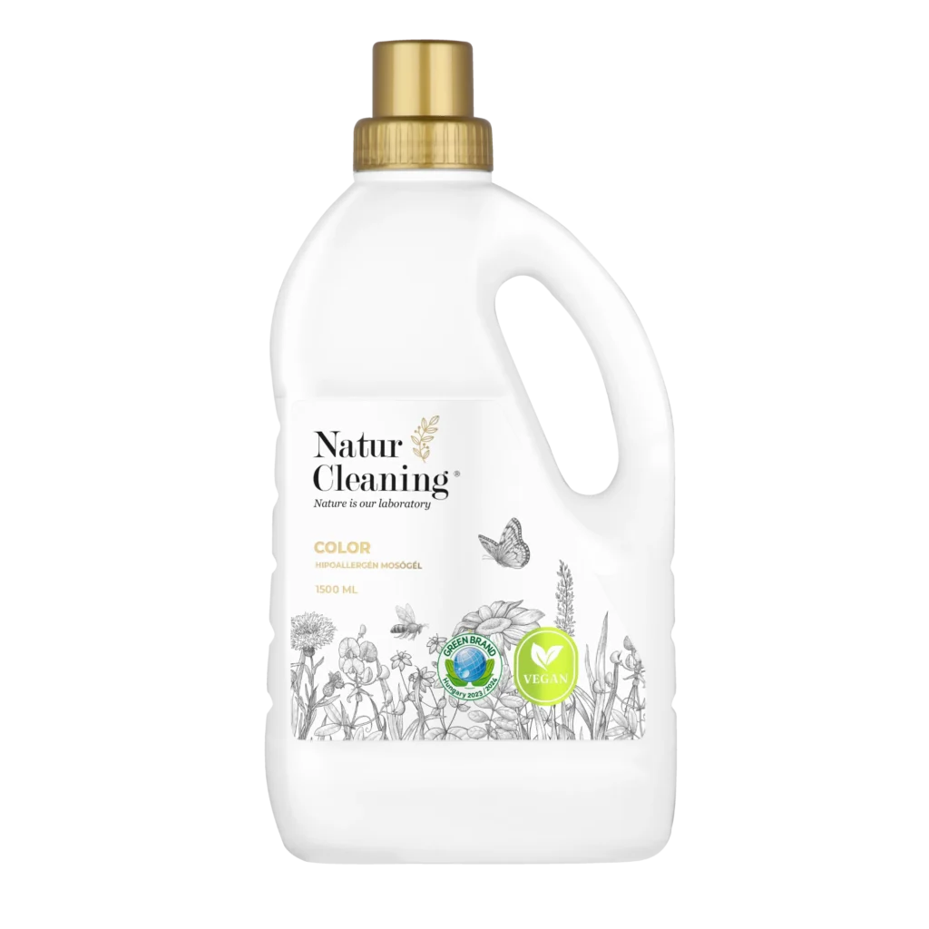 naturcleaning color hipoallergén mosógél 1.5l