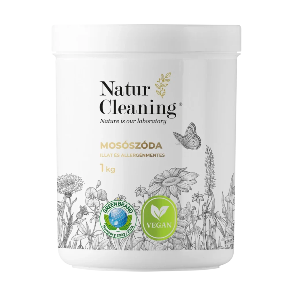 naturcleaning illat, és allergénmentes mosószóda 1kg