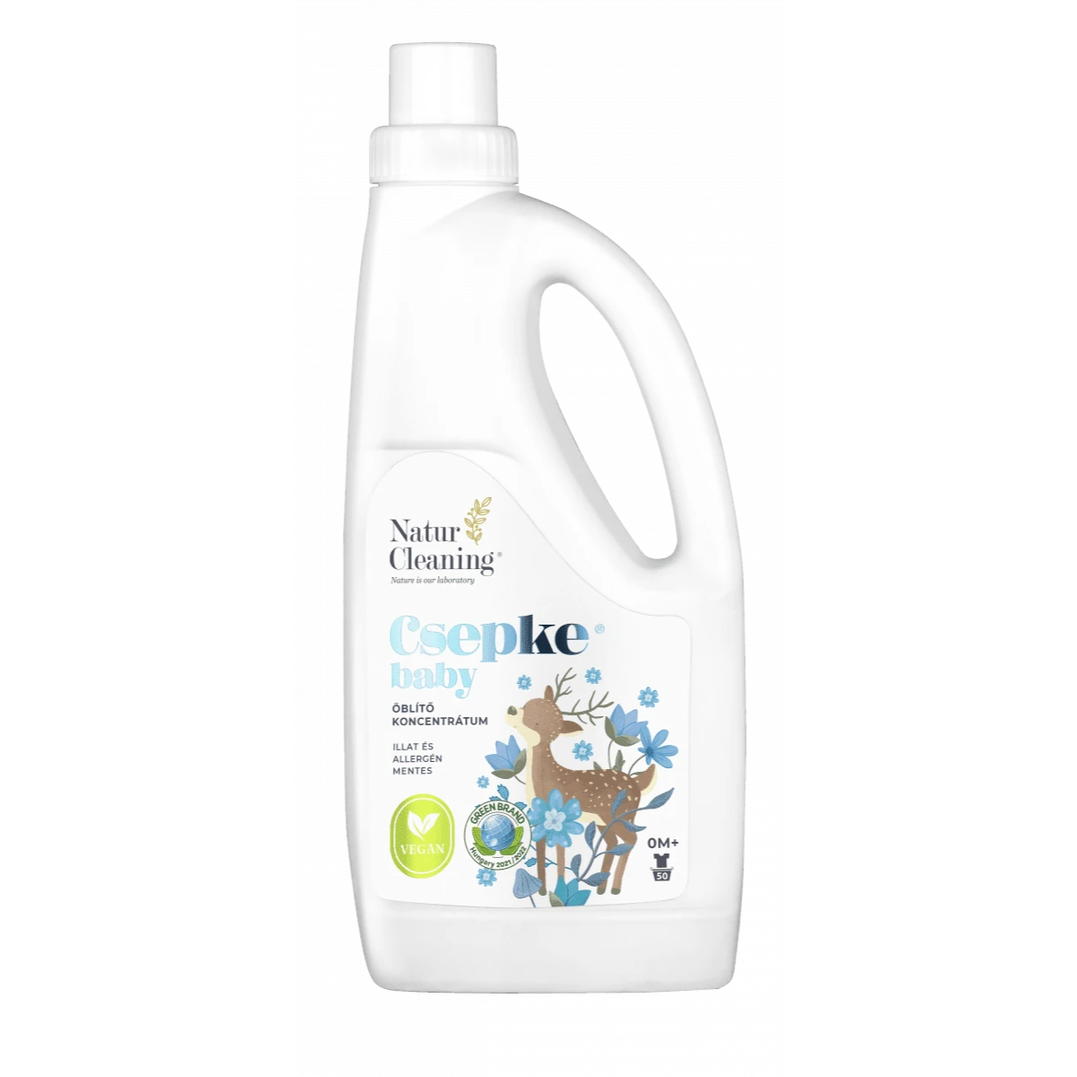 naturcleaning csepke baby allergénmentes Öblítő 0m+ 1l