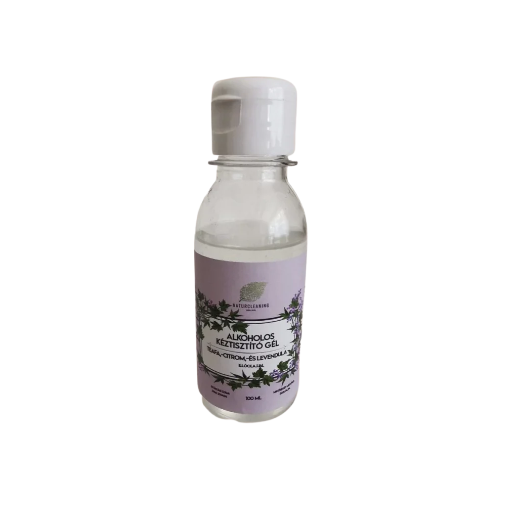 naturcleaning alkoholos kéztisztító teafa, citrom és levendula illóolajjal 100ml