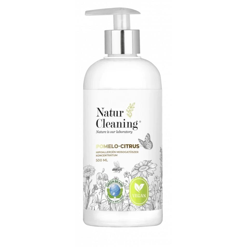 naturcleaning mosogatószer koncentrátum pomelo citrus 500ml (pumpás)
