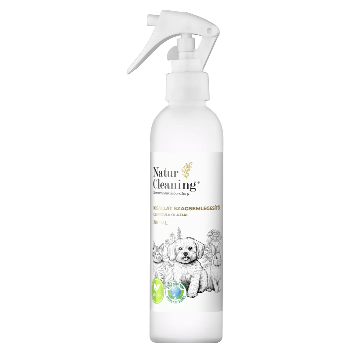 naturcleaning kisállat szagsemlegesítő 200ml