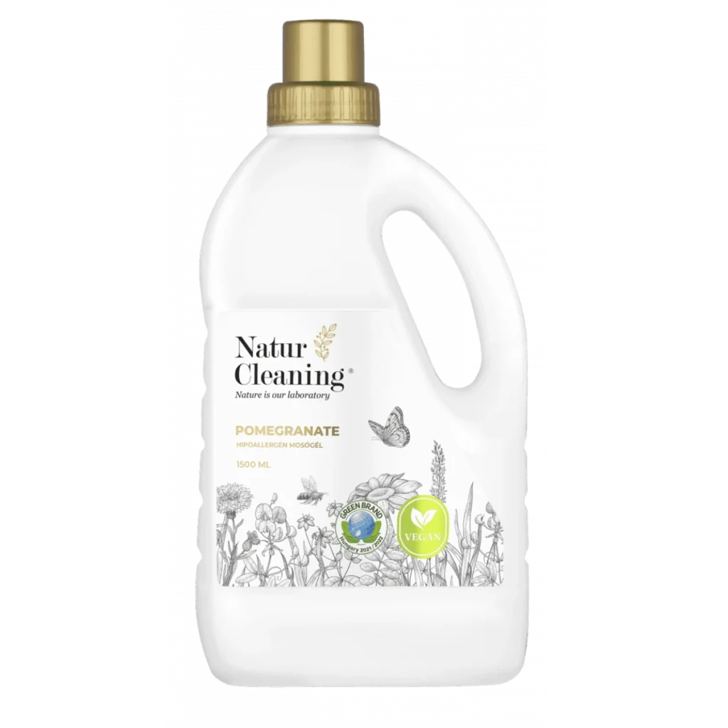 naturcleaning gránátalma hipoallergén mosógél 1.5l