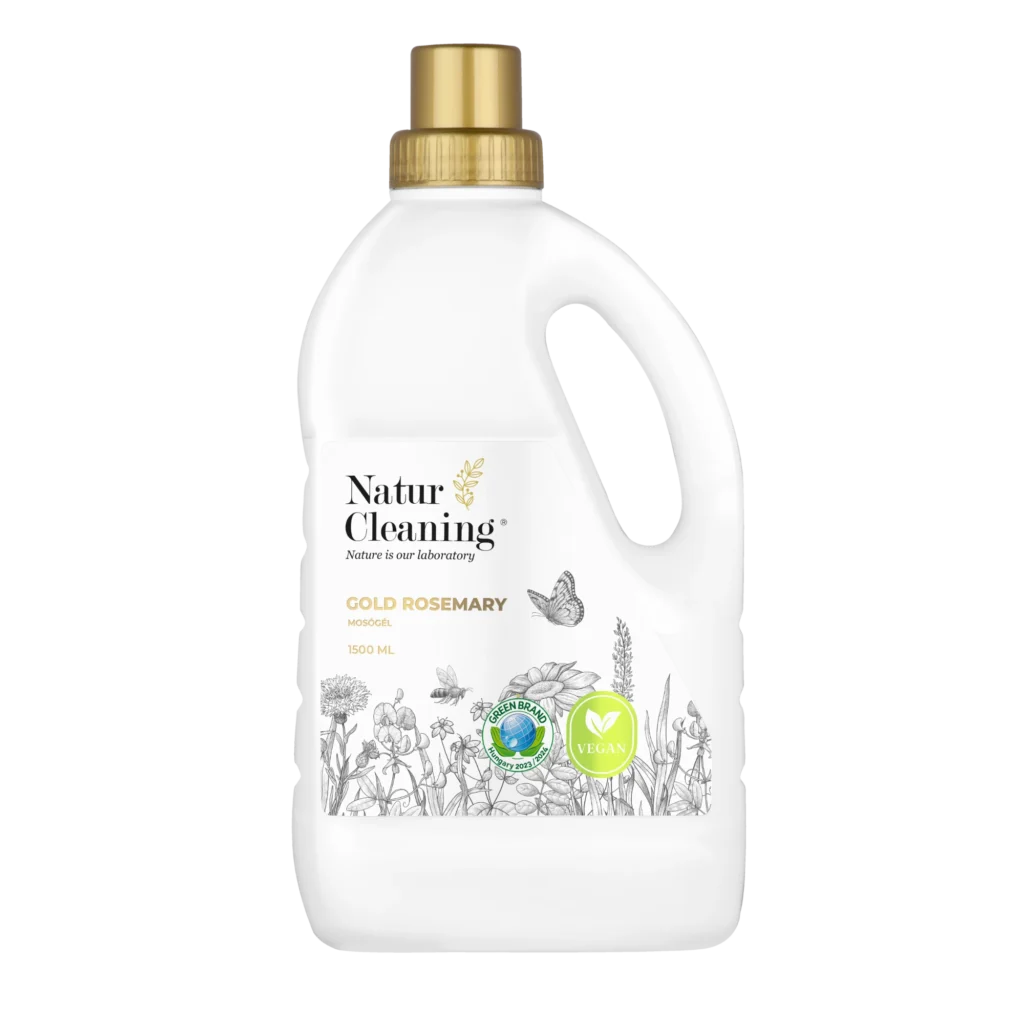 naturcleaning gold rosemary hipoallergén mosógél 1.5l