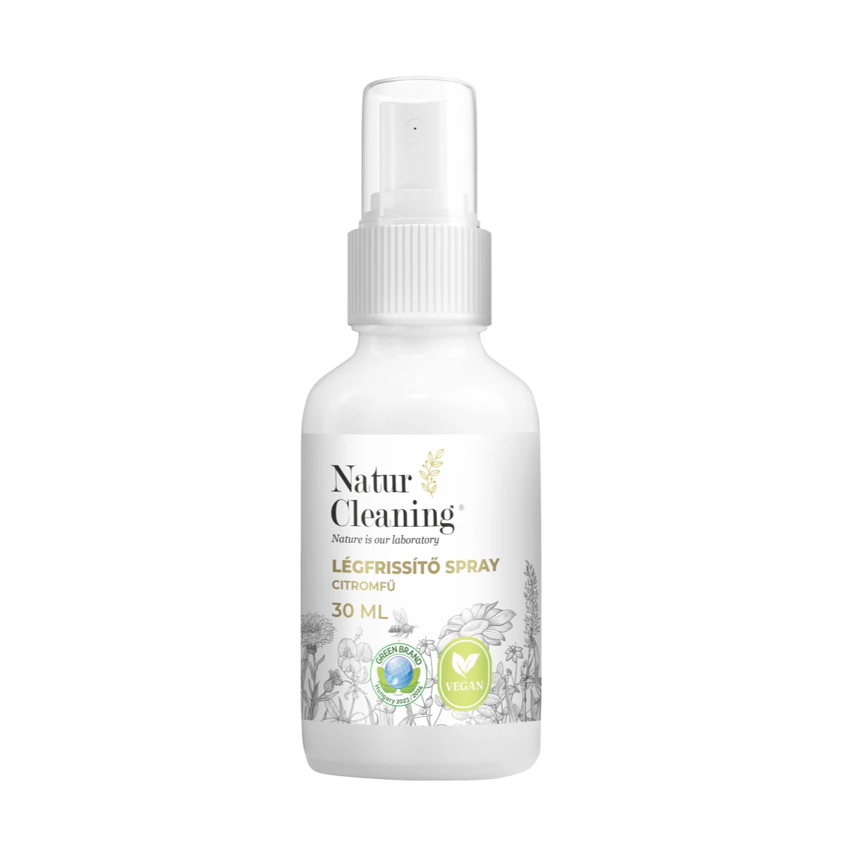 naturcleaning légfrissítő spray citromfű 30ml