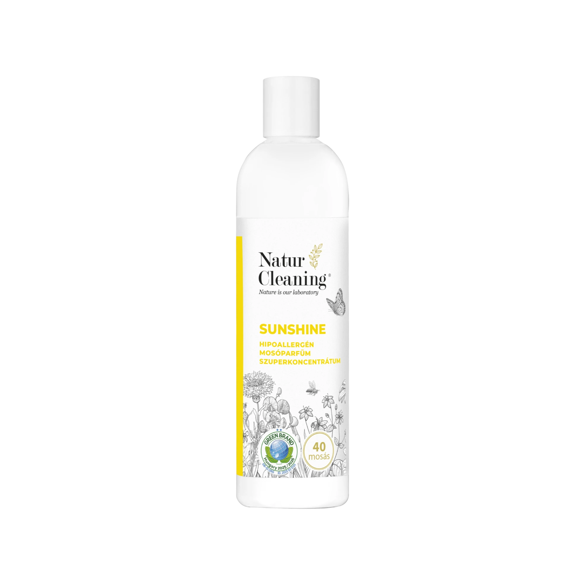 naturcleaning sunshine hipoallergén mosóparfüm szuperkoncentrátum 200ml