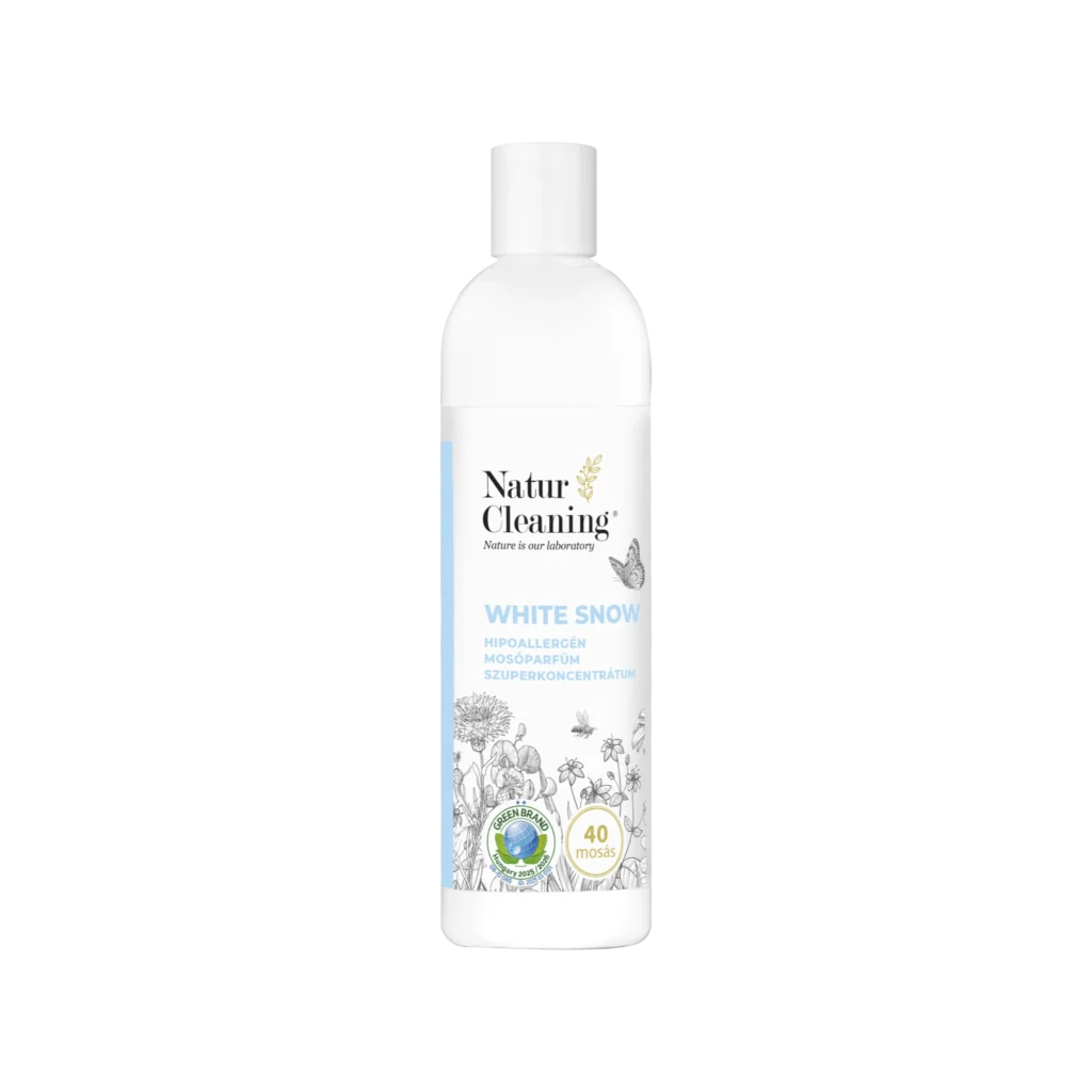 naturcleaning white snow hipoallergén mosóparfüm szuperkoncentrátum 200ml