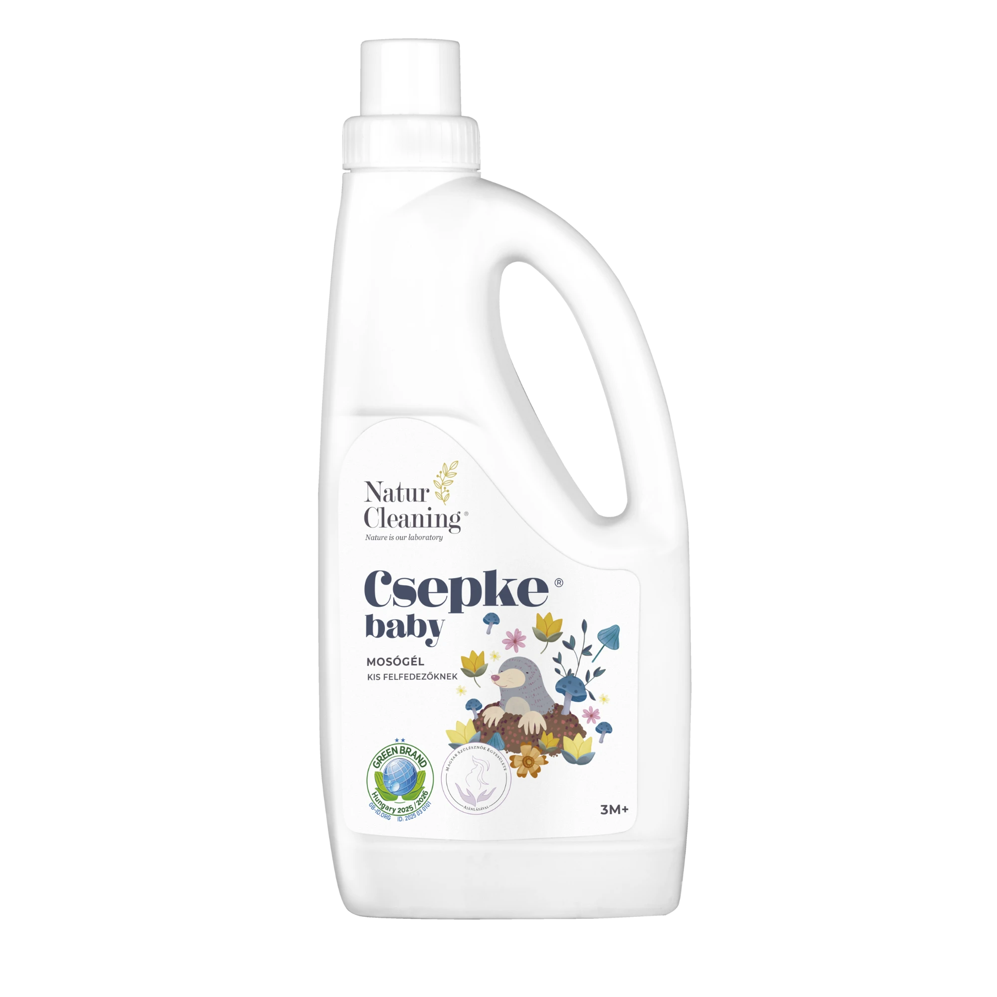 naturcleaning csepke baby mosógél kis felfedezőknek 3m+ 1l