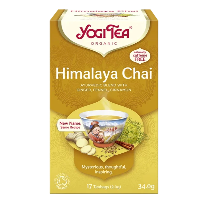 yogi tea himalaya chai bio tea 34g