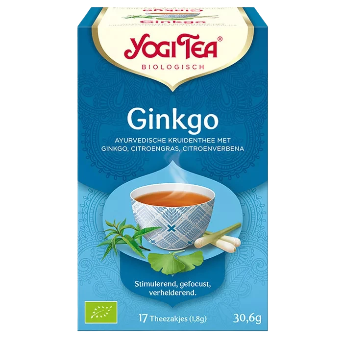 yogi tea ginkgo bio tea 30.6g
