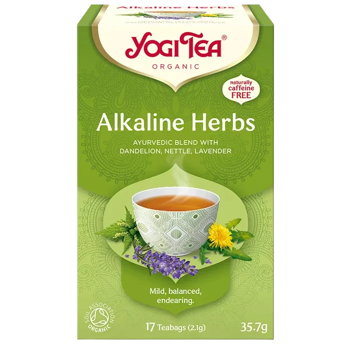 yogi tea lúgosító gyógynövényes bio tea 35.7g